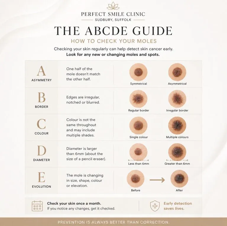 how to check your moles abcde guide